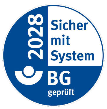 Sicher mit System - 2025 -BG geprüfz